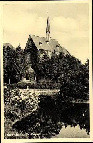 Ak Seppe Bosschenhoofd Nordbrabant, St. Gerardus-Retraitehuis, Gezicht op de Kapel