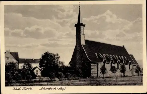 Ak Alzenbach Eitorf an der Sieg, Katholische Kirche