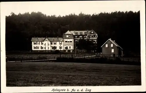 Ak Hohegrete Pracht im Westerwald, Erholungsheim, Wald