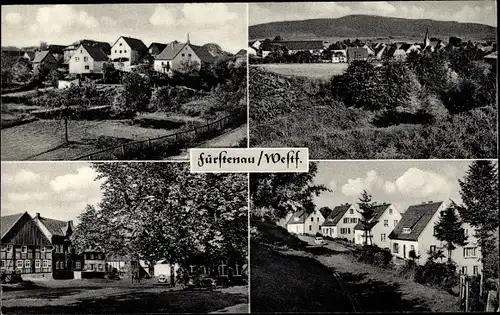 Ak Fürstenau Höxter in Westfalen, Panorama, Teilansicht, Wohnsiedlung