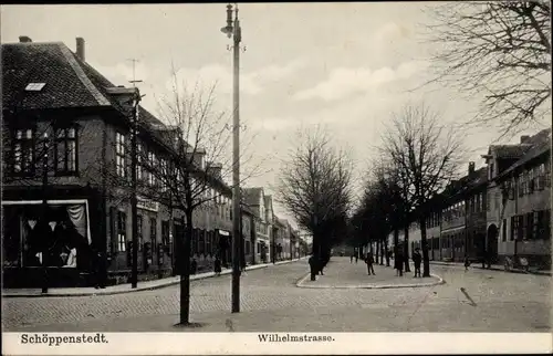 Ak Schöppenstedt in Niedersachsen, Wilhelmstraße