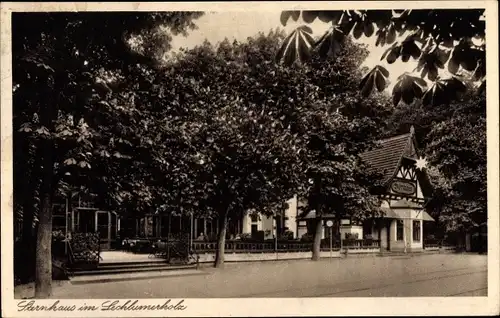 Ak Wolfenbüttel in Niedersachsen, Lechlumer Holz, Sternhaus