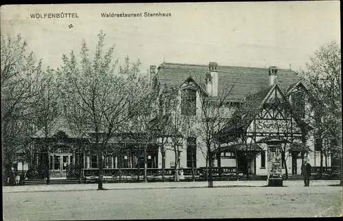 Ak Wolfenbüttel in Niedersachsen, Waldrestaurant Sternhaus