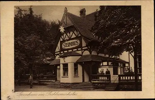 Ak Wolfenbüttel in Niedersachsen, Waldrestaurant Sternhaus, Lechlumer Holz