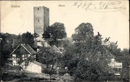 Ak Greene Einbeck in Niedersachsen, Ruine