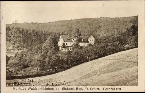 Ak Einbeck in Niedersachsen, Kurhaus Waldschlösschen