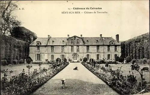 Ak Bény sur Mer Calvados, Chateau de Tournebu