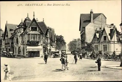 Ak Deauville Calvados, Rue Desire, Le Hoc