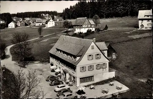 Ak Kniebis Freudenstadt im Nordschwarzwald, Gasthaus Pension zum Waldhorn