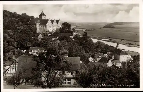 Ak Mainberg Schonungen in Unterfranken, Schloss Mainberg