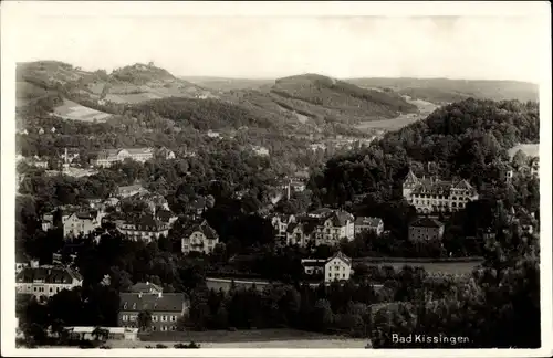 Ak Bad Kissingen Unterfranken Bayern, Totalansicht der Ortschaft