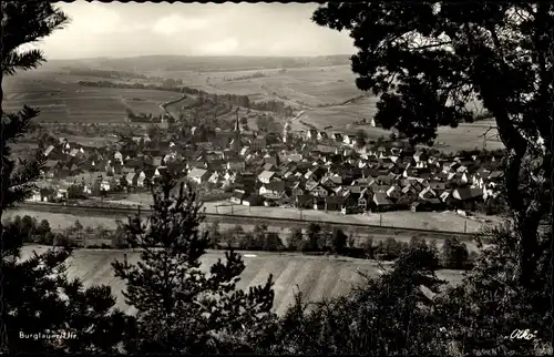 Ak Burglauer Bad Neustadt an der Saale Unterfranken, Gesamtansicht