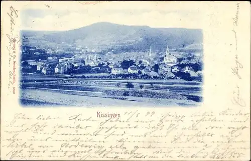 Ak Bad Kissingen Unterfranken Bayern, Panorama