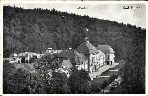 Ak Bad Elster im Vogtland, Albertbad