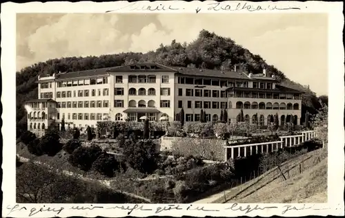 Foto Ak Lugano Kt. Tessin Schweiz, Sanatorium Agra