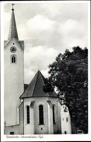 Ak Schwarzhofen Bayern, Pfarrkirche