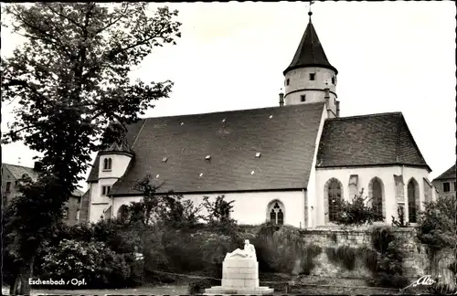 Ak Eschenbach in der Oberpfalz Bayern, Kirche