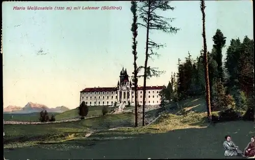 Ak Nova Ponente Deutschnofen Südtirol, Kloster Maria Weissenstein