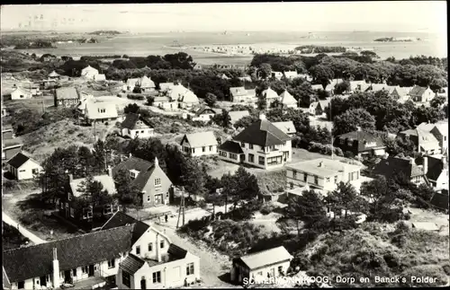 Ak Schiermonnikoog Friesland Niederlande, Dorp en Banck's Polder