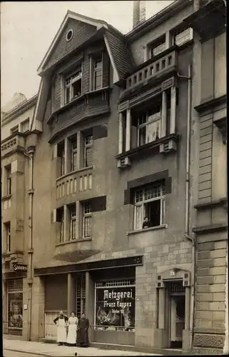 Foto Ak Heidelberg am Neckar, Metzgerei Franz Kappes, Wohnhaus