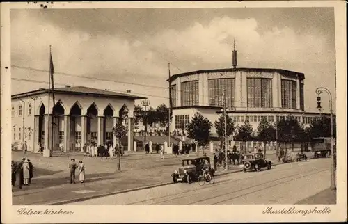 Ak Gelsenkirchen im Ruhrgebiet, Ausstellungshalle