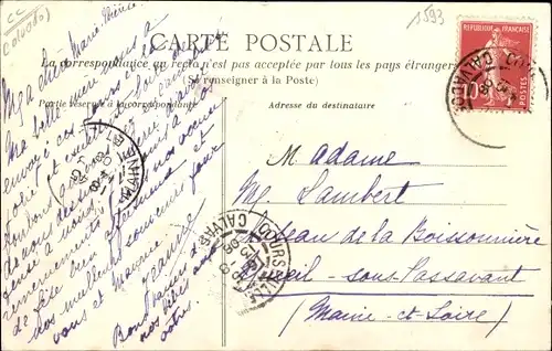 Ak Bény sur Mer Calvados, Chateau de Tournebu