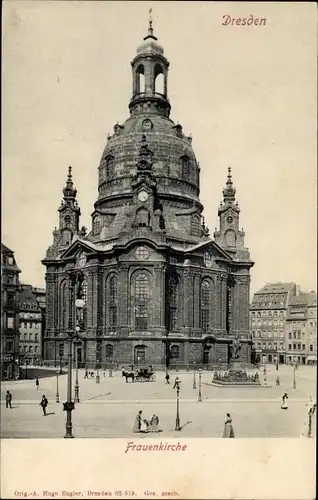 Ak Dresden Altstadt, Frauenkirche