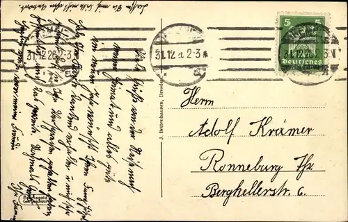 Ak Chemnitz in Sachsen, Schlossteich, Kirche