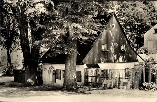 Ak Marienberg im Erzgebirge Sachsen, Das Lindenhäus'l