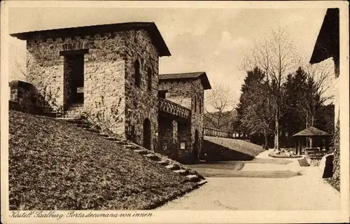 Ak Bad Homburg vor der Höhe Hessen, Römerkastell Kastell Saalburg