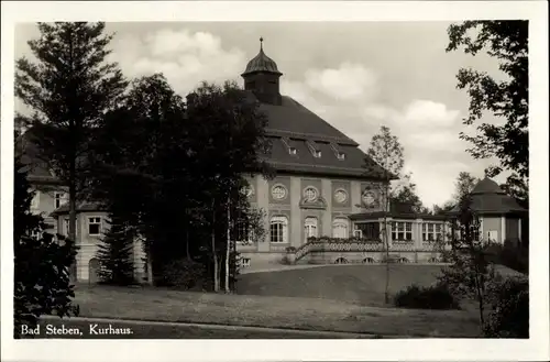 Ak Bad Steben in Oberfranken, Kurhaus