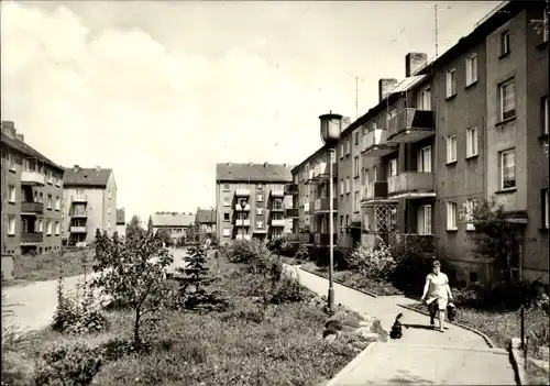 Ak Hohenmölsen im Burgenlandkreis, Albert Kellermann Straße