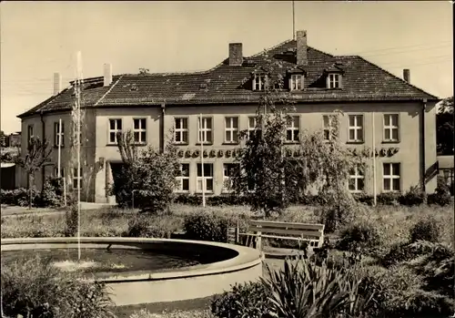 Ak Ronneburg in Thüringen, Bergarbeiterklubhaus Karl Marx