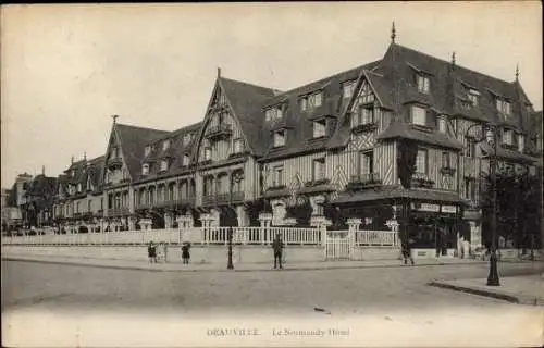 Ak Deauville Calvados, Le Normandy-Hotel