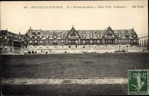 Ak Deauville Calvados, Le Normandy-Hotel