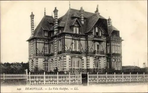 Ak Deauville Calvados, Villa Galiffet