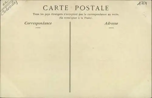 Ak Courseulles sur Mer Calvados, le port à marée haute, Segelschiffe
