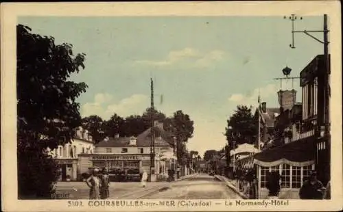 Ak Courseulles sur Mer Calvados, le Normandy Hôtel