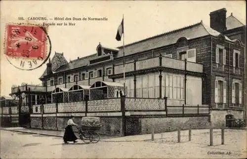 Ak Cabourg Calvados, Hôtel des Ducs de Normandie