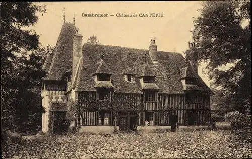 Ak Cambremer Calvados, Château de Cantepie