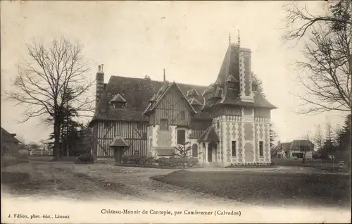 Ak Cambremer Calvados, Château Manoir de Cantepie
