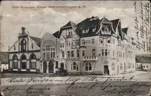 Ak Schwenningen am Neckar Villingen Schwenningen, Hotel Restaurant Rössle