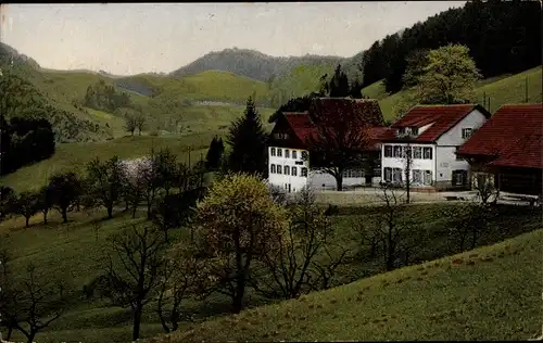 Ak Langenbruck Kanton Basel Land, Pension Bachthalen