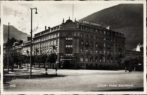 Ak Chur Kanton Graubünden, Hotel Steinbock