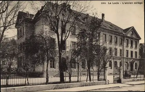 Ak Le Locle Kt Neuenburg, L'Ancien College