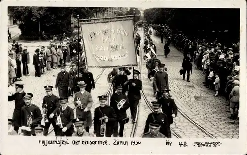 Ak Zürich Stadt Schweiz, Fest der Heilsarmee 1959, Festumzug