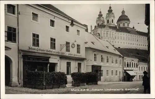 Ak Melk an der Donau Niederösterreich, Gasthof, Kloster