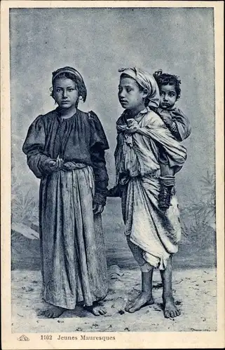 Ak Jeunes Mauresques, Araber, Maghreb
