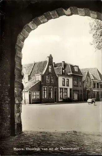 Ak Hoorn Nordholland Niederlande, Doorkijk van uit de Oosterpoort