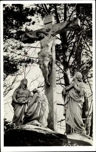 Ak Heiloo Nordholland Niederlande, Beeldengroep Kruisberg